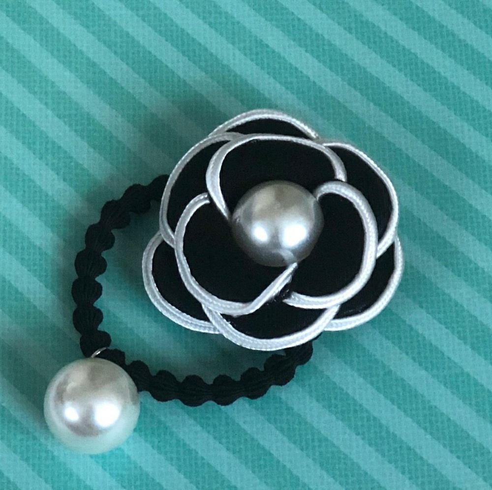 Camellia Flower Hair tie